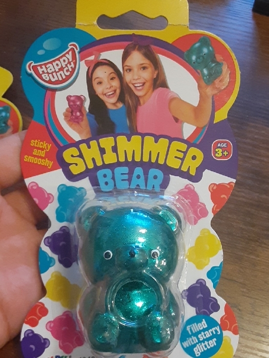 Other - Shimmer Bear Squishy Stress Relief Toy